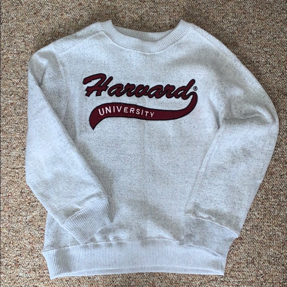 Harvard University crew neck sweatshirt
